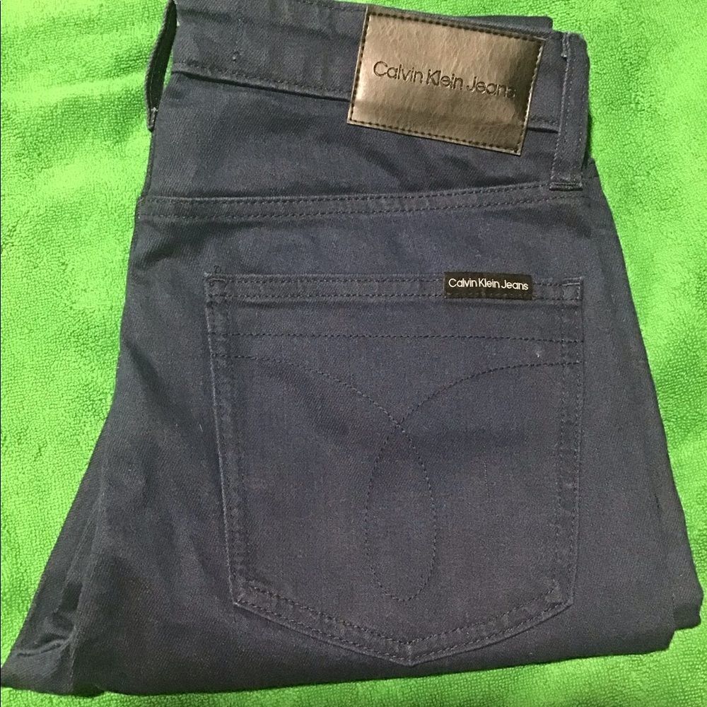 CALVIN KLEIN Jeans Mens Slim Fit Jeans 30W X 30L - Picture 2 of 12